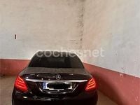 Usado Mercedes C200 AMG line 136 CV (100 kW) 2016 Negro Berlina