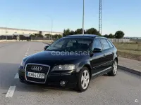 Usado Audi A3 Ambiente 140 CV (102 kW) 2005 Negro Utilitario