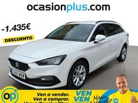 Usado Seat Leon ST Style 116 CV (85 kW) 2022 Blanco Familiar