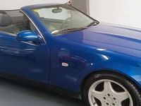 Usado Mercedes SLK200 136 CV (100 kW) 1997 Azul Descapotable