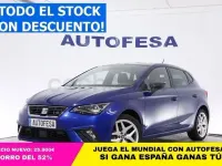 Usado Seat Ibiza FR 90 CV (66 kW) 2020 Azul Berlina