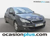 Usado Peugeot 308 Style 110 CV (80 kW) 2017 Negro Utilitario