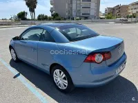 Usado VW Eos 160 CV (117 kW) 2009 Azul Descapotable
