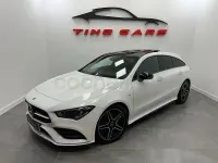 Usado Mercedes CLA200 Shooting Brake 150 CV (110 kW) 2021 Blanco Familiar