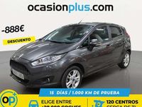 Usado Ford Fiesta Trend 101 CV (74 kW) 2017 Gris Utilitario