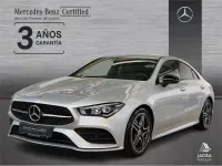 Usado Mercedes CLA220 AMG line 190 CV (139 kW) 2022 Gris / plata Berlina