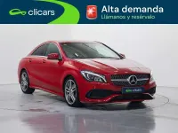 Usado Mercedes CLA180 122 CV (89 kW) 2018 Rojo Coupe