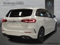 Usado Mercedes B200 AMG line 163 CV (119 kW) 2020 Blanco digital metalizado Monovolumen