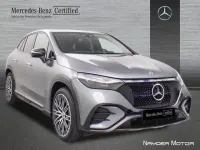 Usado Mercedes EQE350 214 kW (292 CV) 2023 Gris selenita