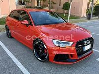 Usado Audi RS3 400 CV (294 kW) 2018 Rojo Berlina