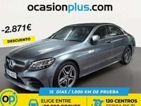 Usado Mercedes C200 AMG 184 CV (135 kW) 2019 Gris Berlina