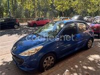 Usado Peugeot 206+ 70 CV (51 kW) 2011 Azul Utilitario