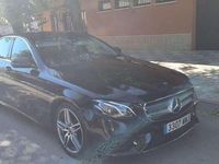 Usado Mercedes E220 194 CV (142 kW) 2017 Negro Berlina