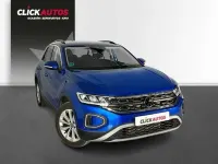 Usado VW T-Roc Life 110 CV (80 kW) 2022 Azul SUV