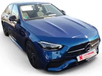 Usado Mercedes C200 163 CV (119 kW) 2022 Azul Berlina