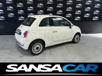 Usado Fiat 500 Lounge 85 CV (62 kW) 2014 Blanco Berlina