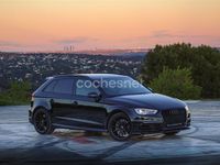 Usado Audi S3 Sport 300 CV (220 kW) 2014 Negro Berlina