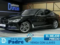 Usado BMW 730 Comfort Edition 268 CV (197 kW) 2016 Negro Berlina