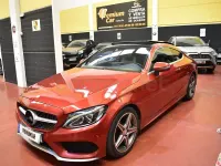 Usado Mercedes C250 204 CV (150 kW) 2017 Granate Coupe