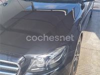 Usado Mercedes E220 194 CV (142 kW) 2017 Negro Familiar