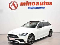 Usado Mercedes C300 AMG line 317 CV (233 kW) 2023 Blanco Familiar
