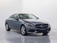 Usado Mercedes C220 170 CV (125 kW) 2016 Gris Coupe