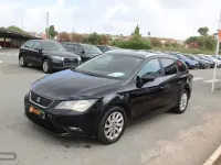 Usado Seat Leon ST Reference 104 CV (76 kW) 2014 Negro Familiar