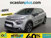 Usado Citroën C3 Feel 82 CV (60 kW) 2022 Plateado Utilitario