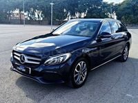 Usado Mercedes C220 194 CV (142 kW) 2018 Azul Familiar