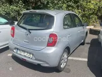 Usado Nissan Micra Tekna 98 CV (72 kW) 2015 Gris / plata Utilitario