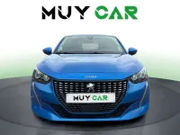 Usado Peugeot 208 Allure 102 CV (75 kW) 2021 Azul Utilitario
