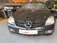 Usado Mercedes SLK200 184 CV (135 kW) 2009 Negro Descapotable