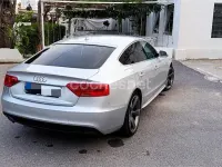Usado Audi A5 Sportback S-Line 177 CV (130 kW) 2014 Gris / plata Utilitario