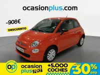 Usado Fiat 500 70 CV (51 kW) 2023 Naranja Utilitario