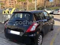 Usado Suzuki Swift GL 95 CV (69 kW) 2011 Negro Berlina
