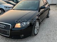 Usado Audi A3 S-Line 170 CV (125 kW) 2008 Negro Utilitario