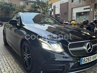 Usado Mercedes E220 194 CV (142 kW) 2018 Negro Coupe