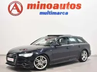 Usado Audi A6 S-Line 272 CV (200 kW) 2016 Azul Familiar