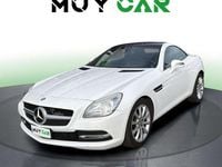 Usado Mercedes SLK250 204 CV (150 kW) 2015 Blanco Descapotable