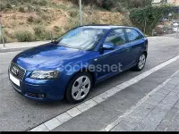 Usado Audi A3 Ambition 140 CV (102 kW) 2007 Azul Utilitario