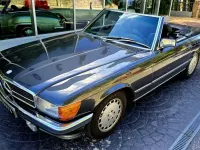 Usado Mercedes SL300 188 CV (138 kW) 1987 Negro Descapotable