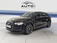 Usado Audi A3 150 CV (110 kW) 2017 Negro Berlina