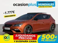 Usado Seat Leon CUPRA 300 CV (220 kW) 2018 Naranja Berlina
