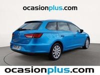 Usado Seat Leon ST Style 125 CV (91 kW) 2016 Azul Familiar