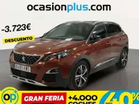 Usado Peugeot 3008 GT-line 131 CV (96 kW) 2019 Marrón SUV