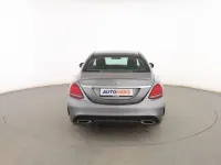 Usado Mercedes C220 AMG line 170 CV (125 kW) 2015 Gris Berlina