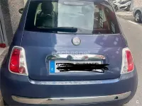 Usado Fiat 500 Lounge 69 CV (50 kW) 2014 Azul Berlina