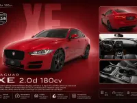 Usado Jaguar XE Pure 180 CV (132 kW) 2015 Granate Berlina