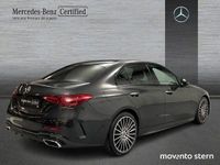 Usado Mercedes C220 AMG line 200 CV (147 kW) 2023 Gris Berlina