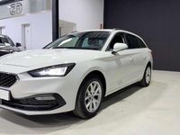 Usado Seat Leon ST Style 131 CV (96 kW) 2020 Blanco Familiar